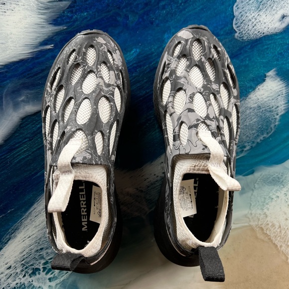 SALE! BUY or BUNDLE! NWOT Merrell Womens Hydro Runner size 8.5 Blk/Wht sock shoe - Picture 3 of 15